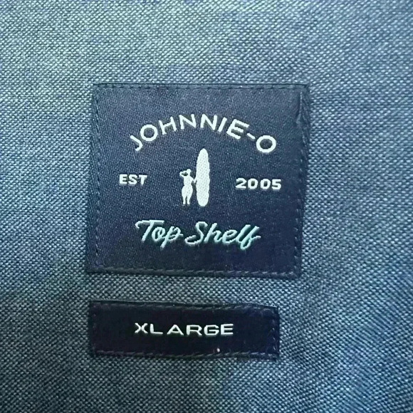 Johnnie-O Top Shelf Men’s Long Sleeve Button Down Shirt - Picture 4 of 6